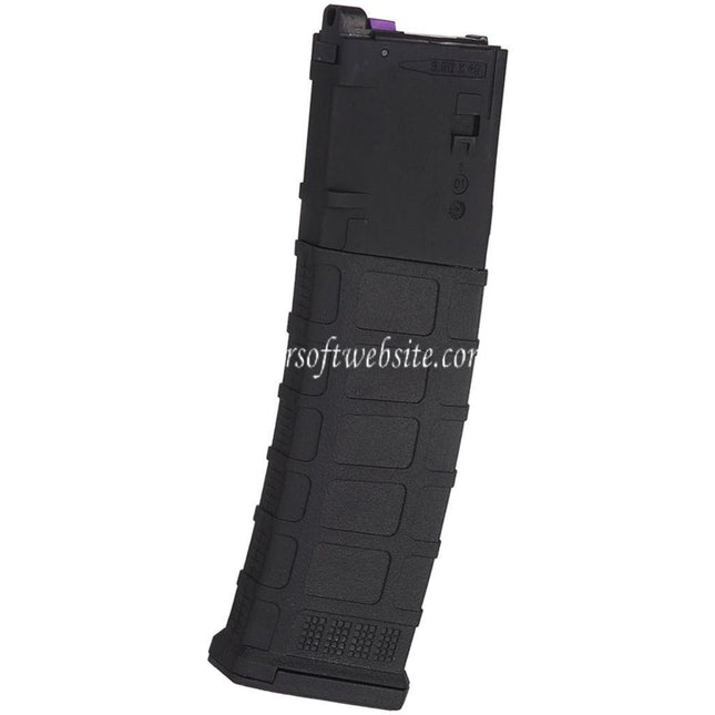CYMA 44rd Polymer PMAG Gas Magazin Geeignet für CYMA CGS Tokyo Marui M4 Serie MWS GBB Gewehre Airsoft Schwarz