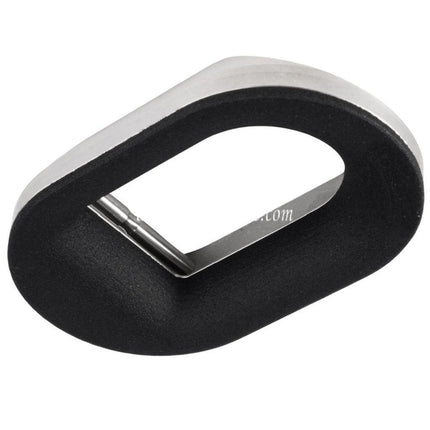 Revanchist Airsoft Edelstahl Magwell XL Geeignet für Tokyo Marui Hi-Capa Serie GBB Pistolen Polymer Griff Silber