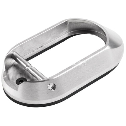 Revanchist Airsoft Edelstahl Magwell Standard Geeignet für Tokyo Marui Hi-Capa Serie GBB Pistolen Silber