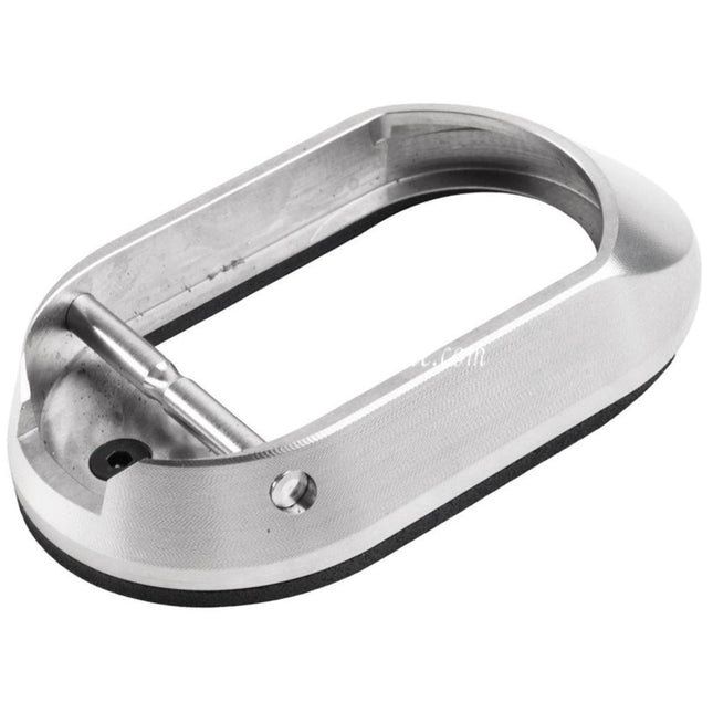 Revanchist Airsoft Edelstahl Magwell Standard Geeignet für Tokyo Marui Hi-Capa Serie GBB Pistolen Silber