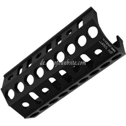 5KU CNC Aluminum 90mm DL-1 SPORT Handschutz Extender Geeignet für AKM AK105 AK74 AK Serie Gewehre Airsoft
