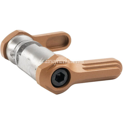 Revanchist Airsoft 90 Grad Ambidextrous Wahlhebel Typ-B Geeignet für Savia PCC H Tokyo Marui M4 MWS Serie GBB Gewehre