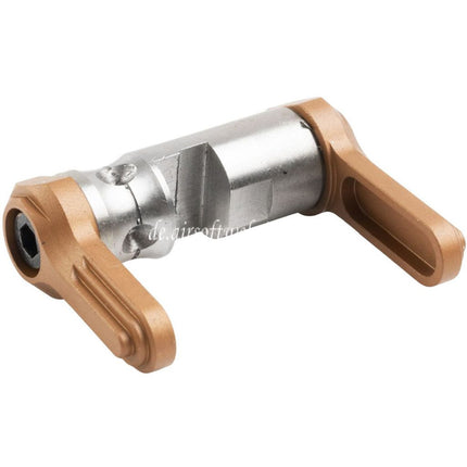 Revanchist Airsoft 90 Grad Ambidextrous Wahlhebel Typ-B Geeignet für Savia PCC H Tokyo Marui M4 MWS Serie GBB Gewehre