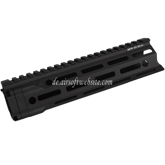 E&C MFR XS 9 Zoll M-Lok Handschutz Schienen System Geeignet für AR M4 M16 Serie AEG Gewehre Airsoft