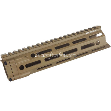 E&C MFR XS 9 Zoll M-Lok Handschutz Schienen System Geeignet für AR M4 M16 Serie AEG Gewehre Airsoft