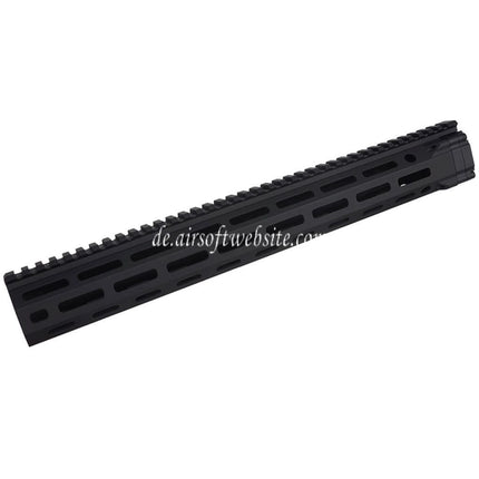 E&C MFR XS 15 Zoll M-Lok Handschutz Schienen System Geeignet für AR M4 M16 Serie AEG Gewehre Airsoft Schwarz