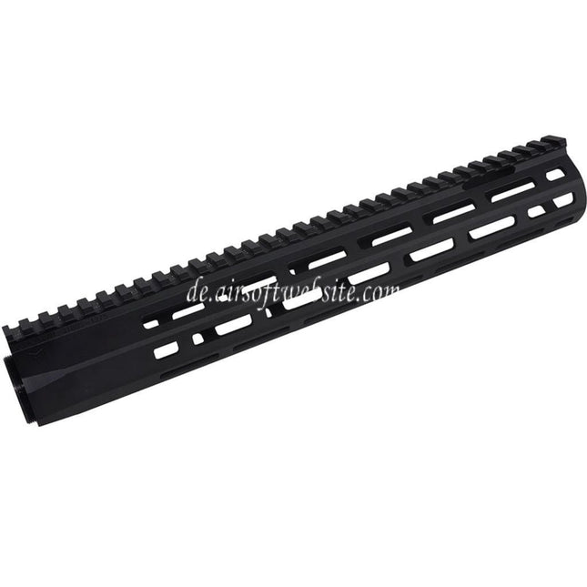 E&C 13 Zoll URX-4 M-Lok Handschutz Schienen System Geeignet für M4 M16 Serie AEG Gewehre Airsoft Schwarz