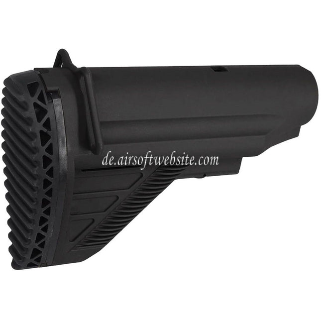 E&C E2 Stil Einziehbarer Schaft Geeignet für E&C HK417 G28 Serie AEG Gewehre Airsoft