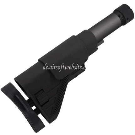 E&C DMR Stil Einziehbarer Schaft mit Röhre Geeignet für E&C HK417 G28 Serie AEG Gewehre Airsoft