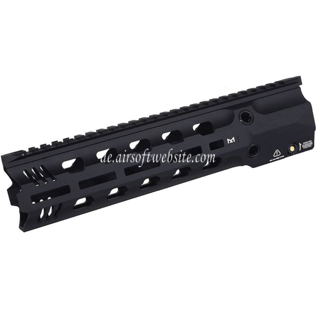 E&C GRIDLOK Stil 11 Zoll Komplette M-Lok Handschutz Schienen System Geeignet für E&C 416 Serie AEG Gewehre Airsoft Schwarz