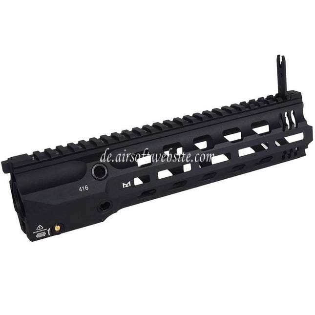 E&C GRIDLOK Stil 11 Zoll Komplette M-Lok Handschutz Schienen System Geeignet für E&C 416 Serie AEG Gewehre Airsoft Schwarz