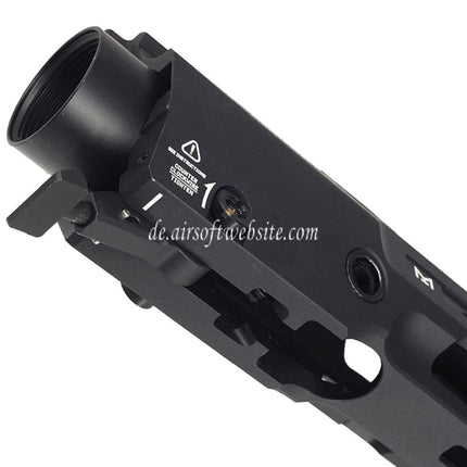 E&C GRIDLOK Stil 11 Zoll Komplette M-Lok Handschutz Schienen System Geeignet für E&C 416 Serie AEG Gewehre Airsoft Schwarz