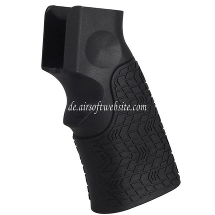 E&C Polymer DD Stil Motorgriff Geeignet für M4 M16 Serie AEG Gewehre Airsoft Schwarz