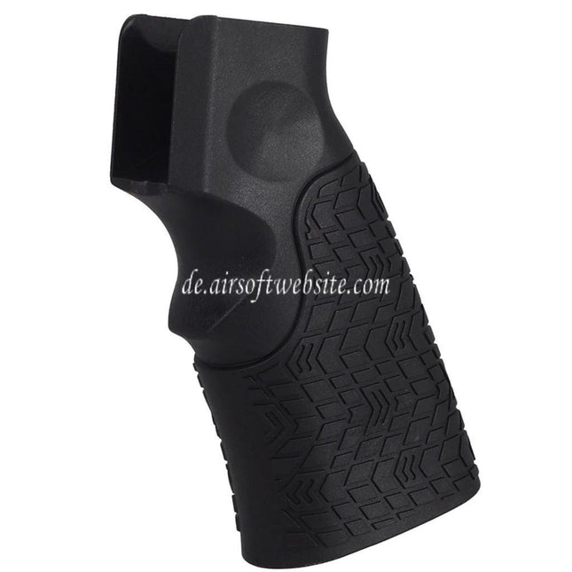 E&C Polymer DD Stil Motorgriff Geeignet für M4 M16 Serie AEG Gewehre Airsoft Schwarz