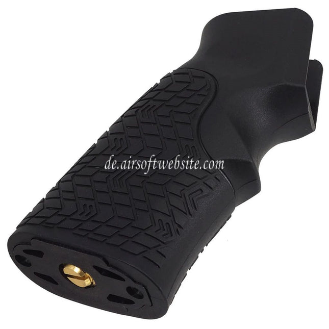 E&C Polymer DD Stil Motorgriff Geeignet für M4 M16 Serie AEG Gewehre Airsoft Schwarz