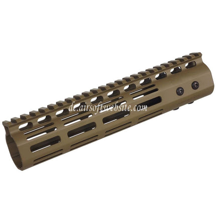 E&C NSR9 N4 9 Zoll Gen3 M-Lok Handschutz Schienen System Geeignet für M4 M16 Serie AEG Gewehre Airsoft