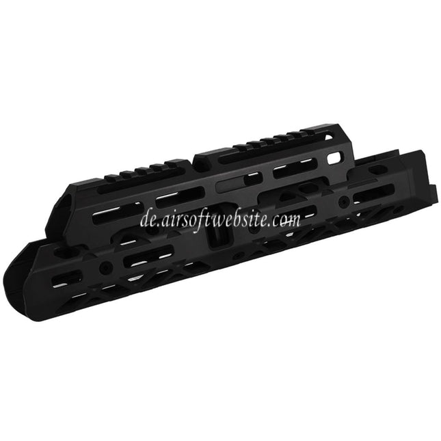 5KU KPYK CRC 1U020B Stil 290mm Mittellang M-LOK Obere Untere Handschutz Schienen System Geeignet für CYMA D-BOYS AKM AK105 AKS-74U Serie AEG Gewehre Airsoft