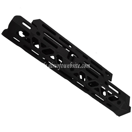 5KU KPYK CRC 1U020B Stil 290mm Mittellang M-LOK Obere Untere Handschutz Schienen System Geeignet für CYMA D-BOYS AKM AK105 AKS-74U Serie AEG Gewehre Airsoft