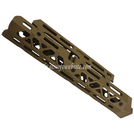5KU KPYK CRC 1U020B Stil 290mm Mittellang M-LOK Obere Untere Handschutz Schienen System Geeignet für CYMA D-BOYS AKM AK105 AKS-74U Serie AEG Gewehre Airsoft