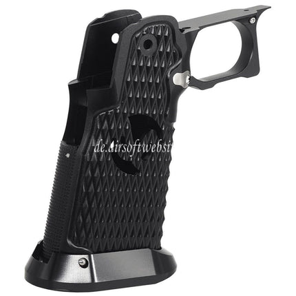 5KU CNC Aluminum Griff Typ-9 Geeignet für Tokyo Marui Hi-Capa 5.1 4.3 Serie GBB Pistolen Airsoft