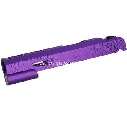 5KU CNC Aluminum Limcat WildCat Schlitten Geeignet für Tokyo Marui Hi-Capa M1911 Serie GBB Pistolen Airsoft