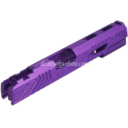 5KU CNC Aluminum Limcat WildCat Schlitten Geeignet für Tokyo Marui Hi-Capa M1911 Serie GBB Pistolen Airsoft