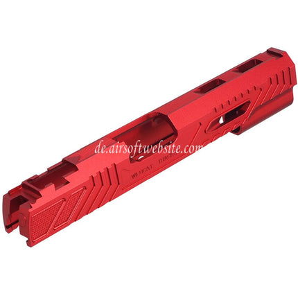 5KU CNC Aluminum Limcat WildCat Schlitten Geeignet für Tokyo Marui Hi-Capa M1911 Serie GBB Pistolen Airsoft