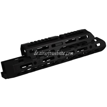 5KU KPYK CRC 1U020B Stil 290mm Mittellang M-LOK Obere Untere Handschutz Schienen System Geeignet für Tokyo Marui AKM AK105 AKS-74U Serie GBB Gewehre Airsoft