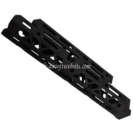 5KU KPYK CRC 1U020B Stil 290mm Mittellang M-LOK Obere Untere Handschutz Schienen System Geeignet für Tokyo Marui AKM AK105 AKS-74U Serie GBB Gewehre Airsoft