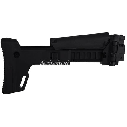 5KU ACR Stil 7-Positions Seitlich klappbar Einziehbarer Schaft Geeignet für Archwick B&T APC9-K Serie GBB SMG Gewehre Airsoft