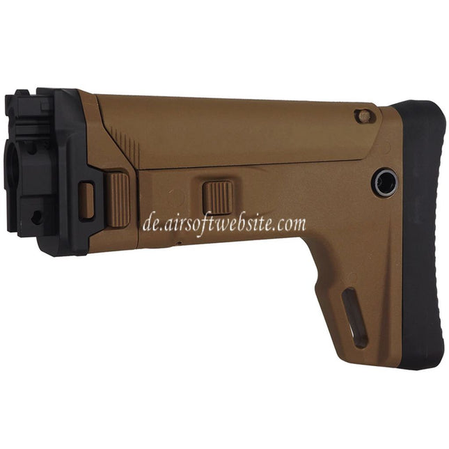 5KU ACR Stil 7-Positions Seitlich klappbar Einziehbarer Schaft Geeignet für Archwick B&T APC9-K Serie GBB SMG Gewehre Airsoft