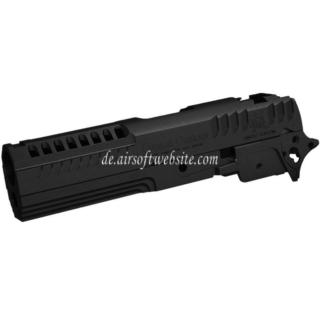 5KU CNC Aluminum LimCat Custom Stil Mitte Rahmen Schlitten Set Geeignet für Tokyo Marui Hi-Capa 4.3 Serie GBB Pistolen Airsoft