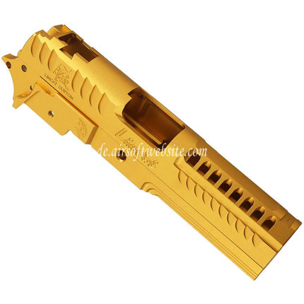 5KU CNC Aluminum LimCat Custom Stil Mitte Rahmen Schlitten Set Geeignet für Tokyo Marui Hi-Capa 4.3 Serie GBB Pistolen Airsoft