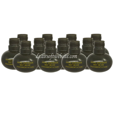 APS HAKKOTSU 12pcs Thunder C Co2 Schallgranate M67 Granate Flasche