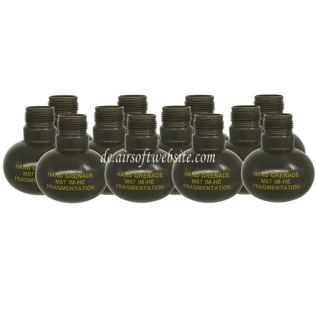 APS HAKKOTSU 12pcs Thunder C Co2 Schallgranate M67 Granate Flasche