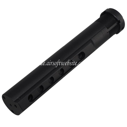 CYMA 6-Position Schaftpufferrohr Geeignet für CYMA CGS HK416 Tokyo Marui M4 Serie MWS GBB Gewehre Airsoft Schwarz
