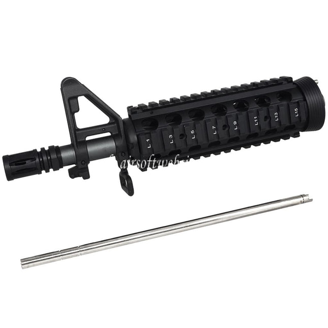 CYMA CGS MK18 MOD.0 CQBR RIS Handschutz Schienen System Front Set Geeignet für CYMA CGS Tokyo Marui M4 Serie MWS GBB Gewehre Airsoft Schwarz