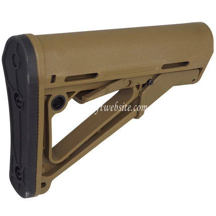 E&C CTR Stil Einziehbarer Schaft Geeignet für AR M4 M16 Serie AEG Gewehre Airsoft