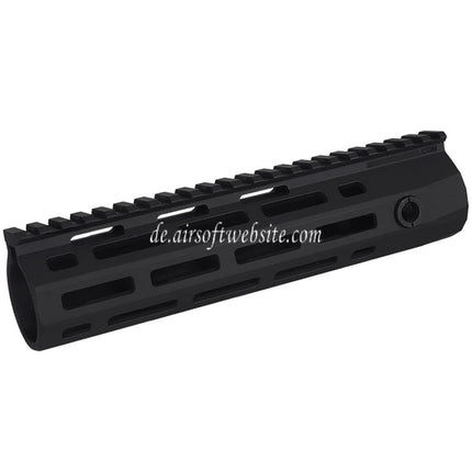 E&C 8.5 Zoll URX-4 M-Lok Handschutz Schienen System Geeignet für M4 M16 Serie AEG Gewehre Airsoft Schwarz