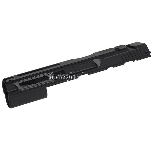 5KU CNC Aluminum Optic Ready Frässchlitten mit RMR-Fußabdruck Geeignet für KJ Works ASG CZ Shadow2 Orange Serie GBB Pistolen Airsoft