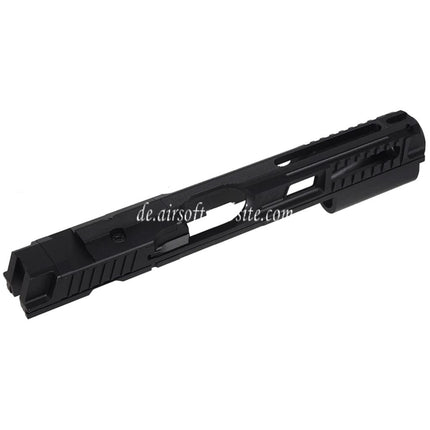5KU CNC Aluminum Optic Ready Frässchlitten mit RMR-Fußabdruck Geeignet für KJ Works ASG CZ Shadow2 Orange Serie GBB Pistolen Airsoft