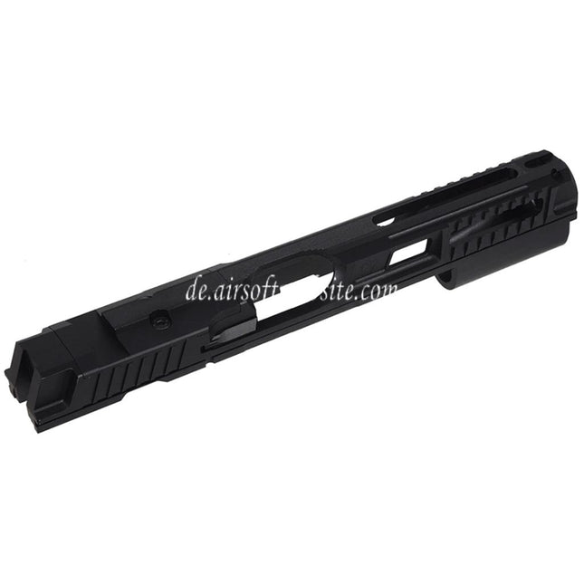 5KU CNC Aluminum Optic Ready Frässchlitten mit RMR-Fußabdruck Geeignet für KJ Works ASG CZ Shadow2 Orange Serie GBB Pistolen Airsoft