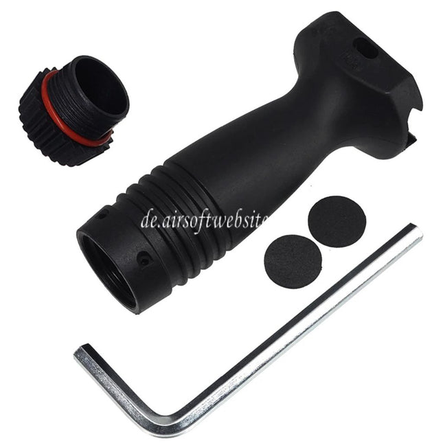 CYMA Umarex Vertikalgriff Geeignet für 20mm Picatinny Schiene CYMA CGS Tokyo Marui HK416 M4 Serie MWS GBB Gewehre Airsoft Schwarz