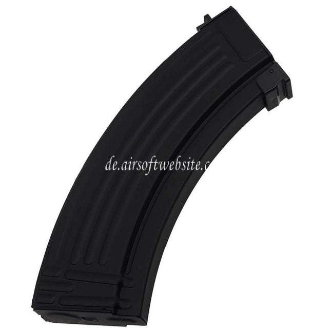 E&C 30rd Mid-Cap Magazin Geeignet für AK Serie AEG Gewehre Airsoft Schwarz
