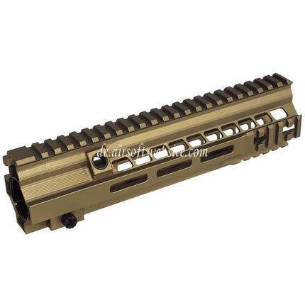 5KU 9.5 Zoll Geissele SMR Stil MK15 M-Lok Handschutz Schienen System Super Modular Geeignet für WE(WE-TECH) Tokyo Marui VFC HK416 Serie AEG GBB Gewehre Airsoft