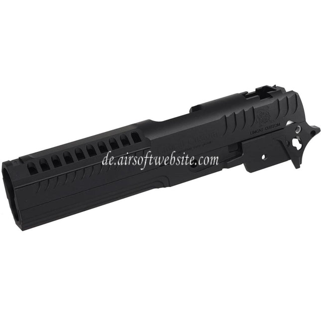5KU CNC Aluminum LimCat Custom Stil Mitte Rahmen Schlitten Set Geeignet für Tokyo Marui Hi-Capa 5.1 Serie GBB Pistolen Airsoft