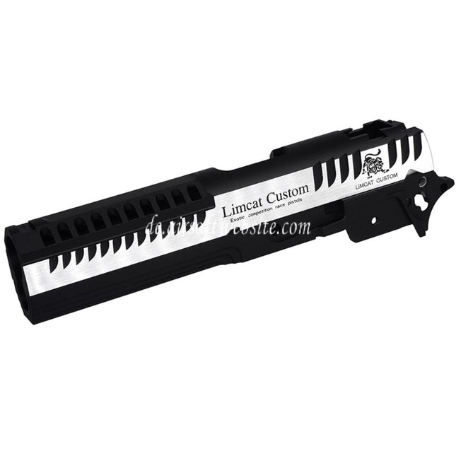 5KU CNC Aluminum LimCat Custom Stil Mitte Rahmen Schlitten Set Geeignet für Tokyo Marui Hi-Capa 5.1 Serie GBB Pistolen Airsoft