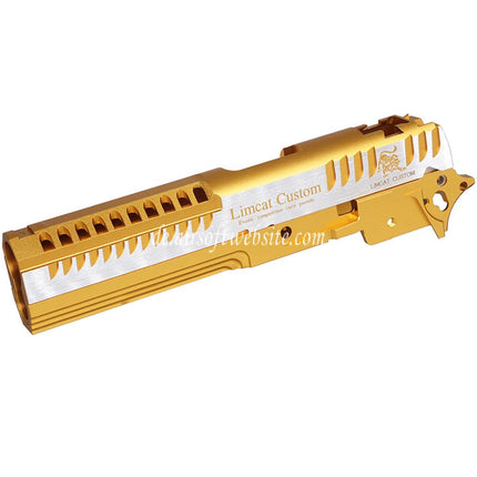 5KU CNC Aluminum LimCat Custom Stil Mitte Rahmen Schlitten Set Geeignet für Tokyo Marui Hi-Capa 5.1 Serie GBB Pistolen Airsoft