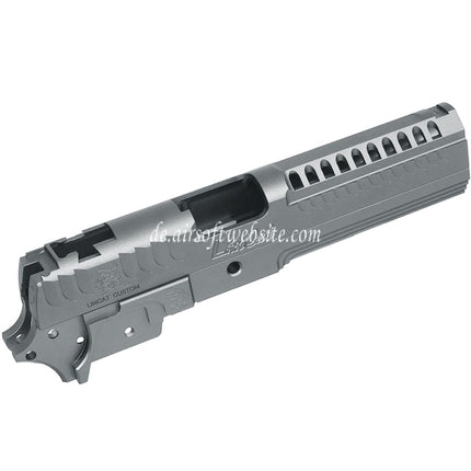 5KU CNC Aluminum LimCat Custom Stil Mitte Rahmen Schlitten Set Geeignet für Tokyo Marui Hi-Capa 5.1 Serie GBB Pistolen Airsoft