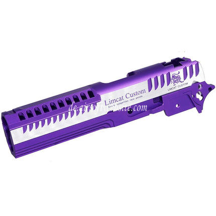 5KU CNC Aluminum LimCat Custom Stil Mitte Rahmen Schlitten Set Geeignet für Tokyo Marui Hi-Capa 5.1 Serie GBB Pistolen Airsoft